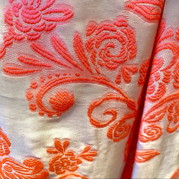 Loft Women’s Sleeveless Damask Classic Dress 0P - Picture 8 of 16